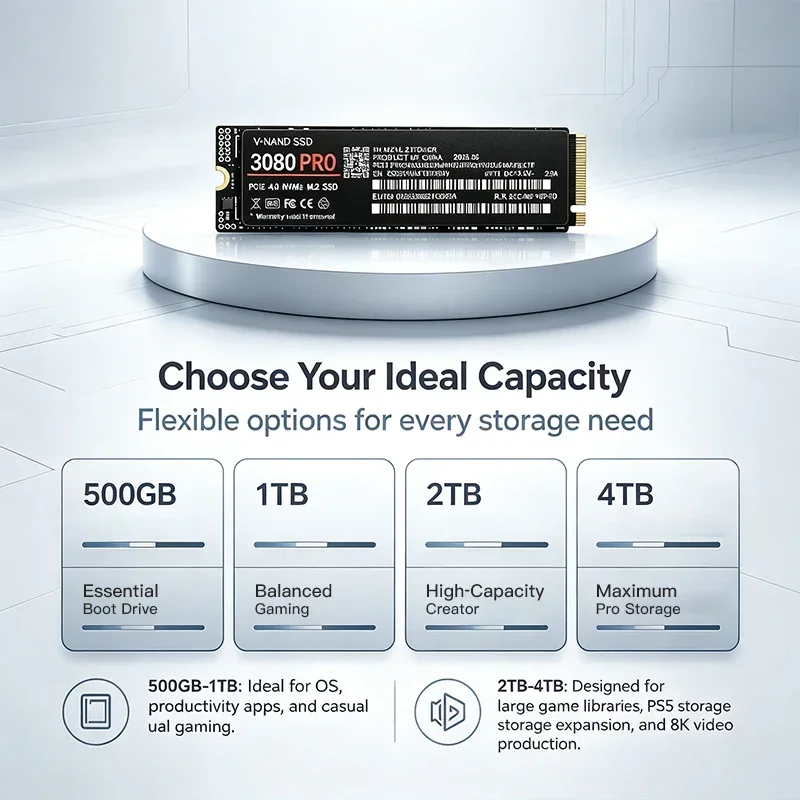 3080 PRO 500GB 1TB 2TB 4TB M.2 - M.2 Nvme 4Tb Pcie 4.0 Ssd 评论和价格