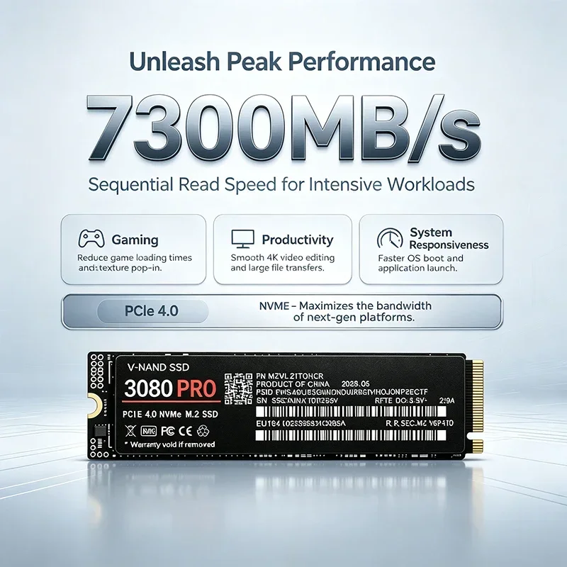 3080 PRO 500GB 1TB 2TB 4TB M.2 - M.2 Nvme 4Tb Pcie 4.0 Ssd 评论和价格