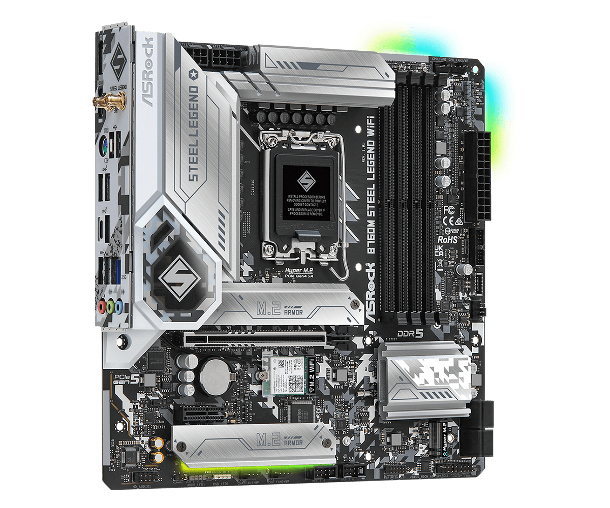 ASROCK B760M STEEL LEGEND WIFI - Lga 1700 Ddr5 Itx Motherboard 评论和价格
