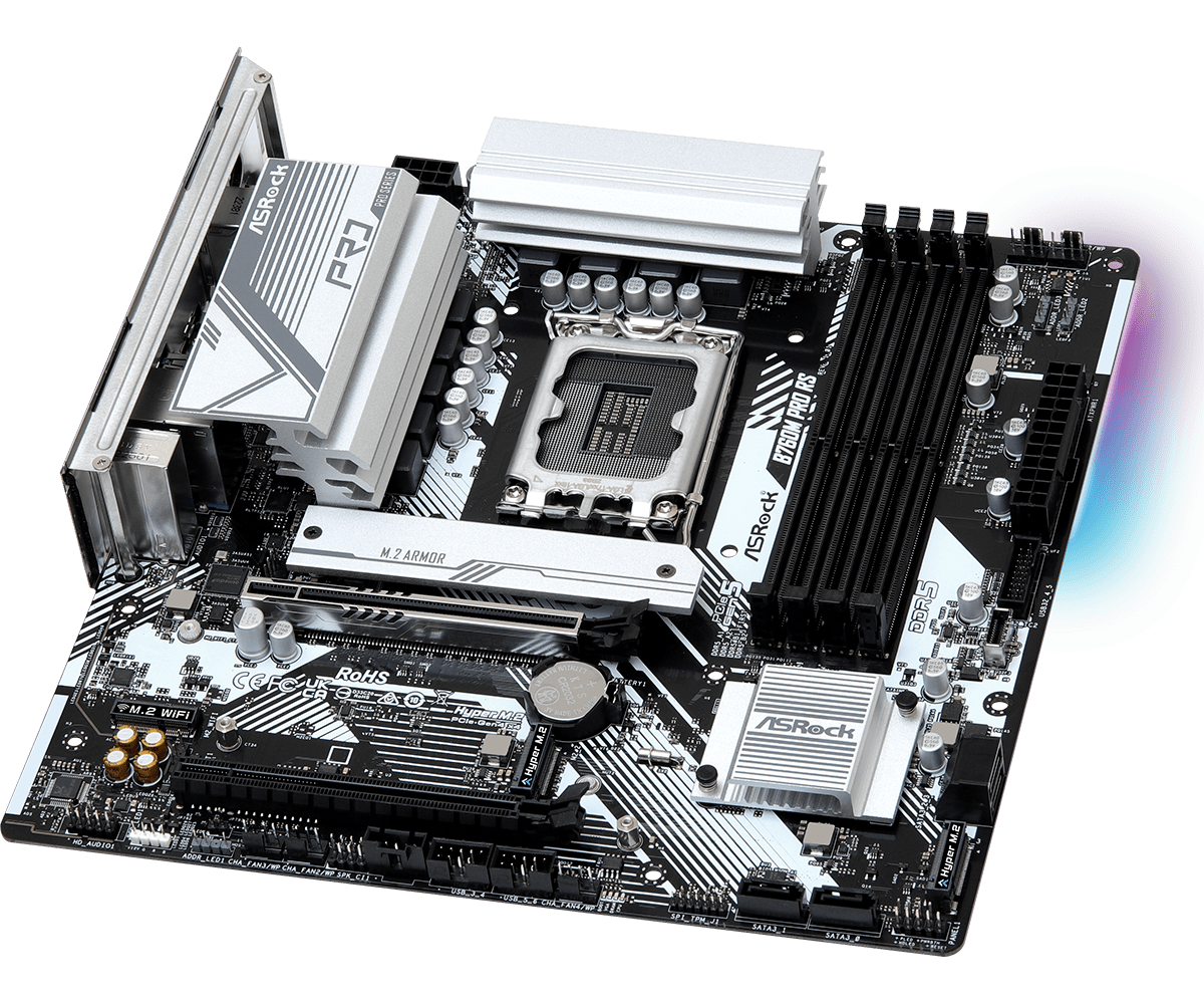 ASRock B760M Pro RS Motherboar - Lga 1700 Ddr5 Itx Motherboard 评论和价格